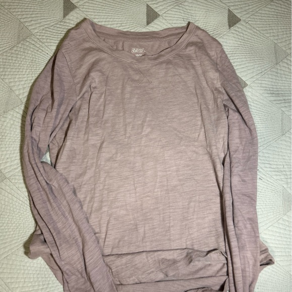 Light purple long sleeve soft shirt - Picture 1 of 2